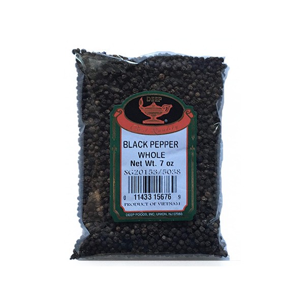 DEEP BLACK PEPPER WHOLE 200 GM