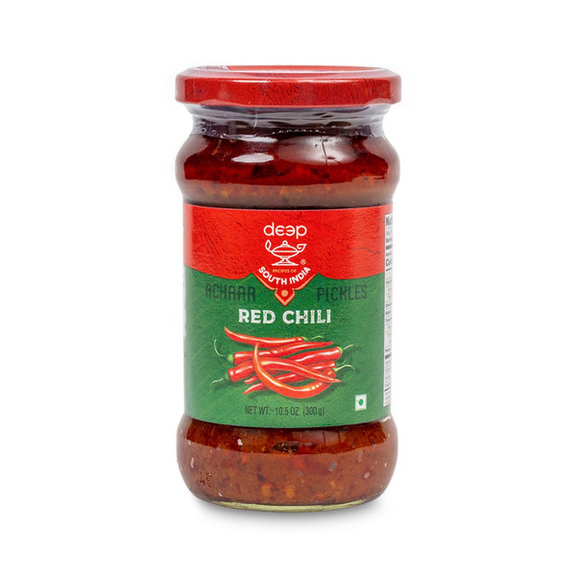 DEEP RED CHILLI PICKLE 10.5 OZ