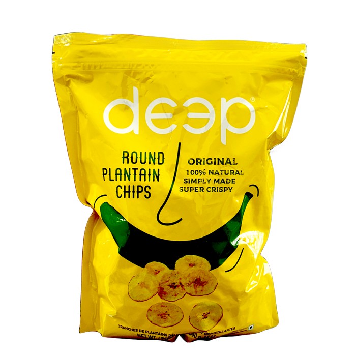 Plantain Chips Ruffled Deep 0.44 Lbs