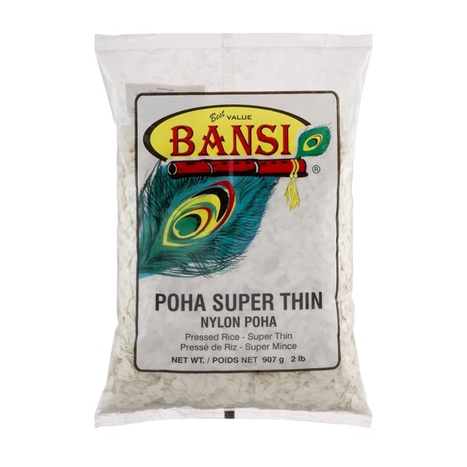 Bansi Poha Super Thin Nylon Poha 2 LBS