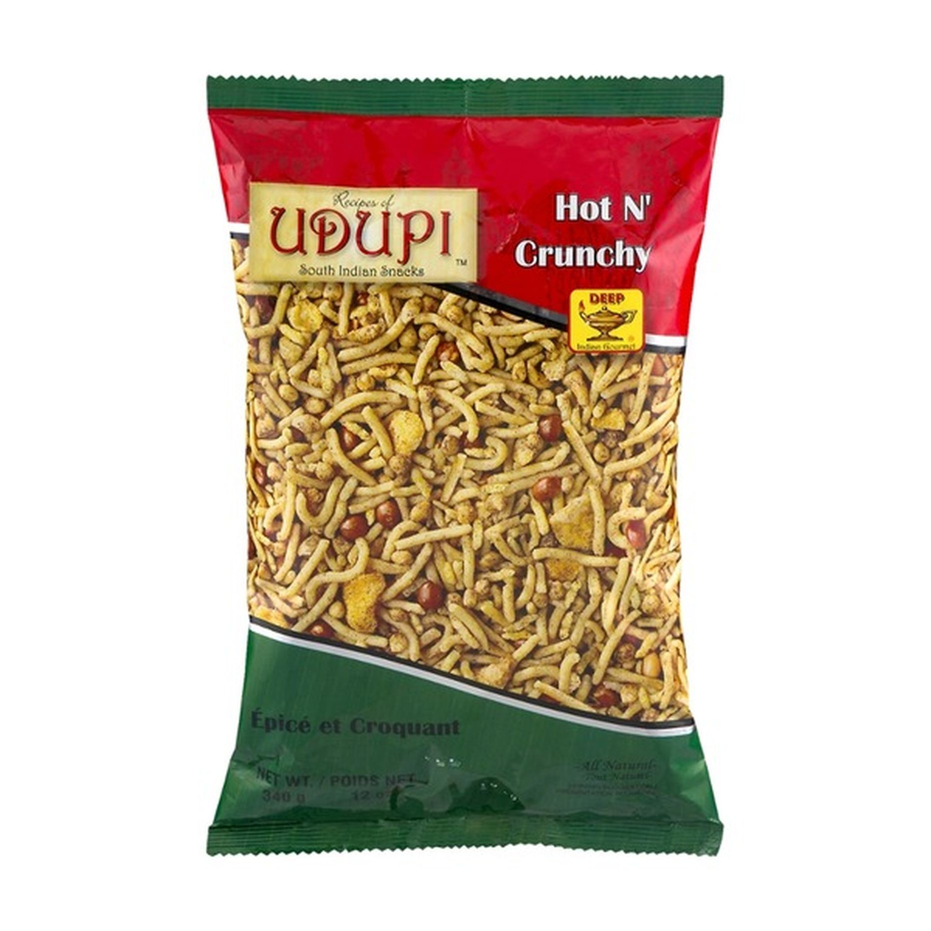 Deep Udupi Hot & Crunchy 340 GM