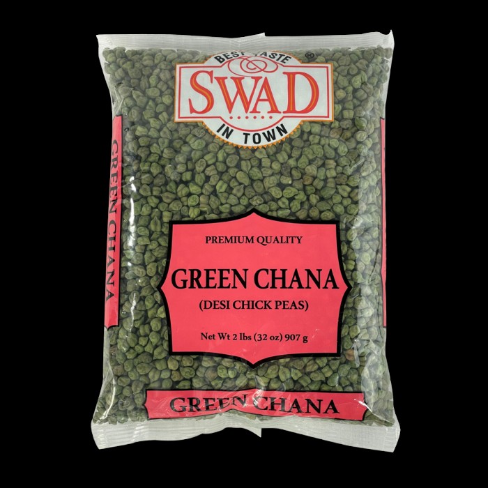 Green Chana Whole 2 LBS
