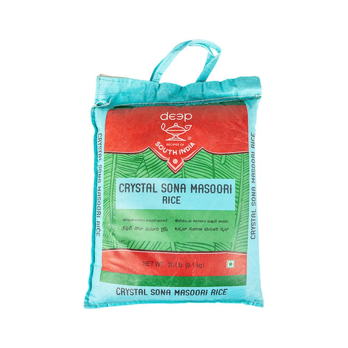 Deep Crystal Sona Masoori 20 LBS