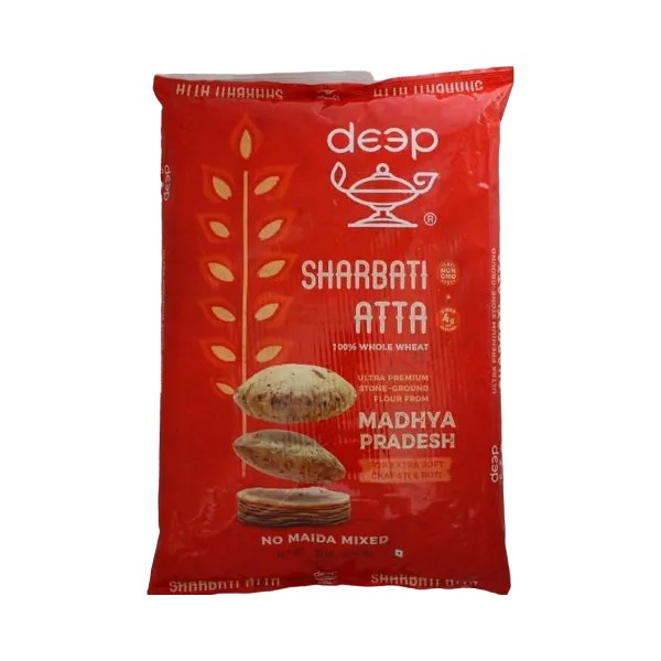 Deep Sharbati Atta Deep 20 Lbs