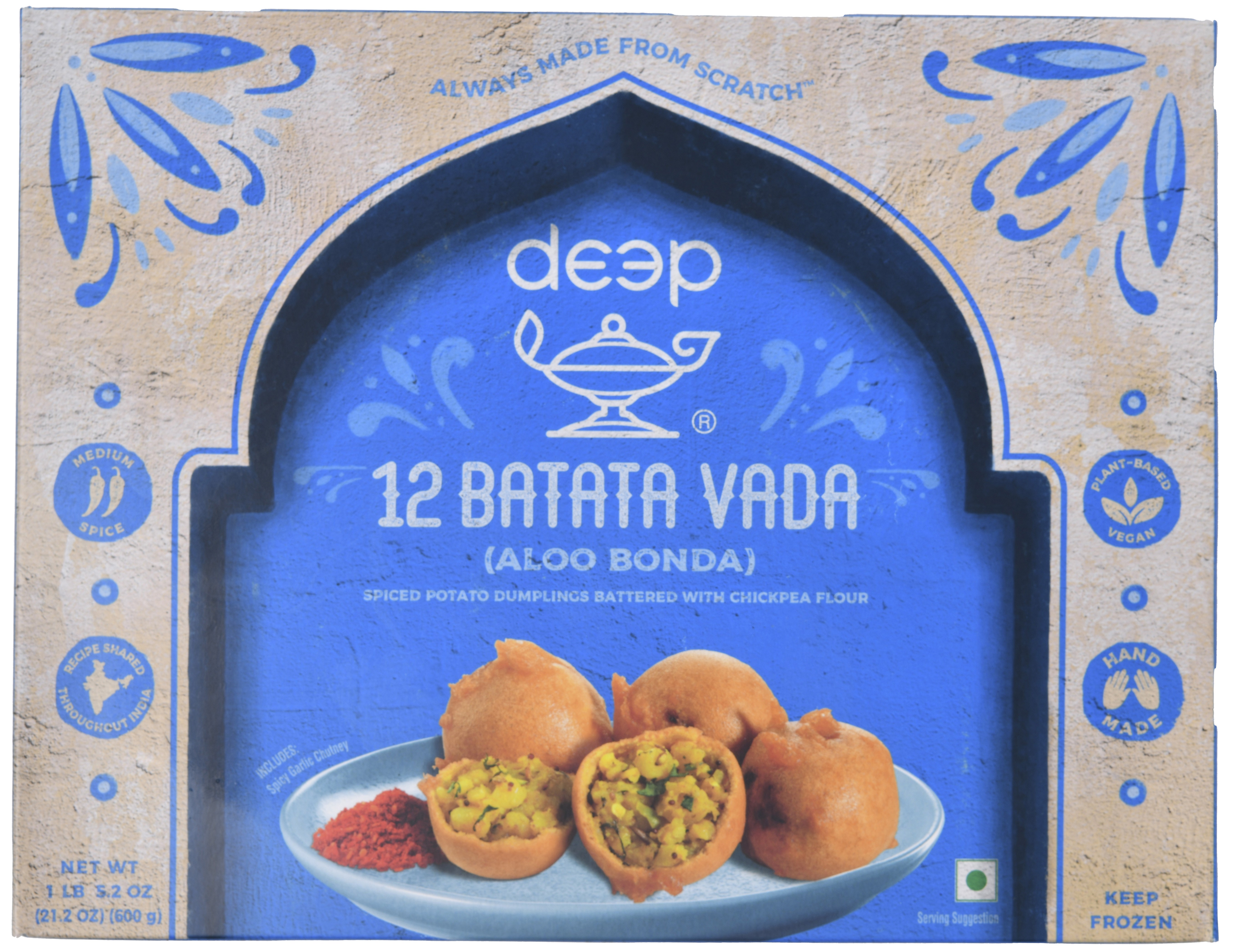 Deep Batata Wada Potato Dumpling 600 GM