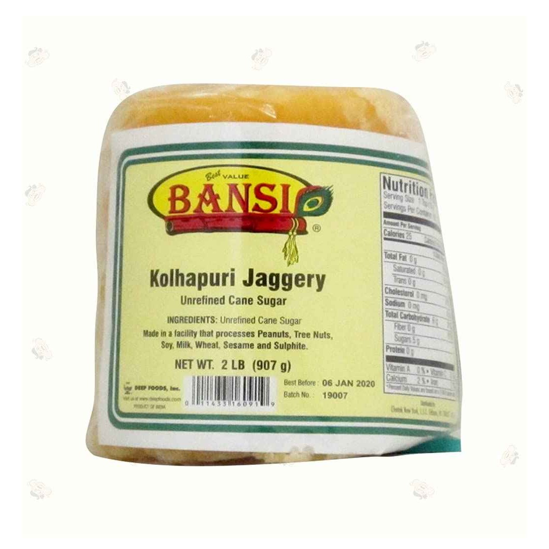 BANSI KOLHAPURI JAGGERY 907 GM
