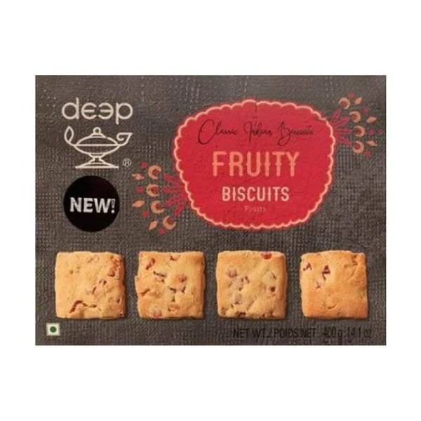 DEEP FRUITY BISCUITS 400 GM