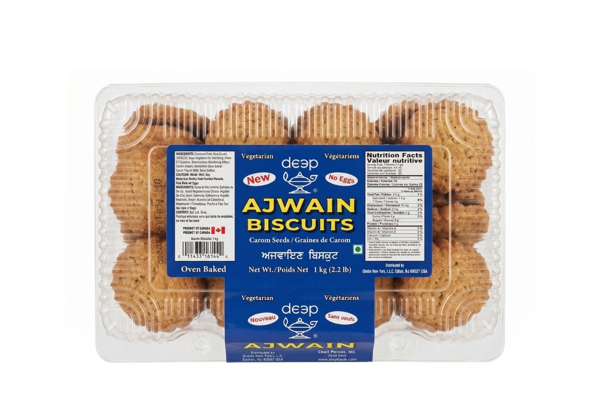 DEEP AJWAIN BISCUITS 1 KG