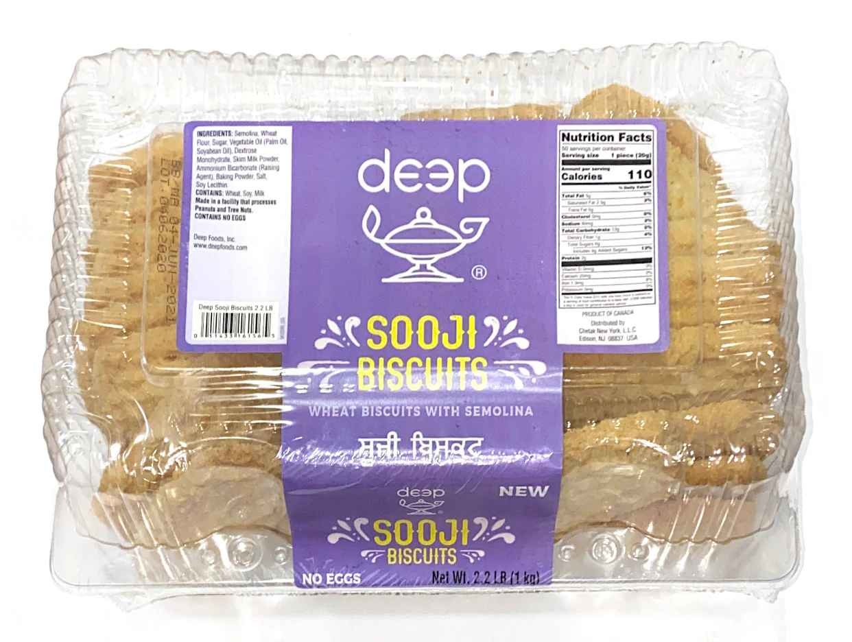 DEEP SOOJI BISCUITS DC26 1 KG