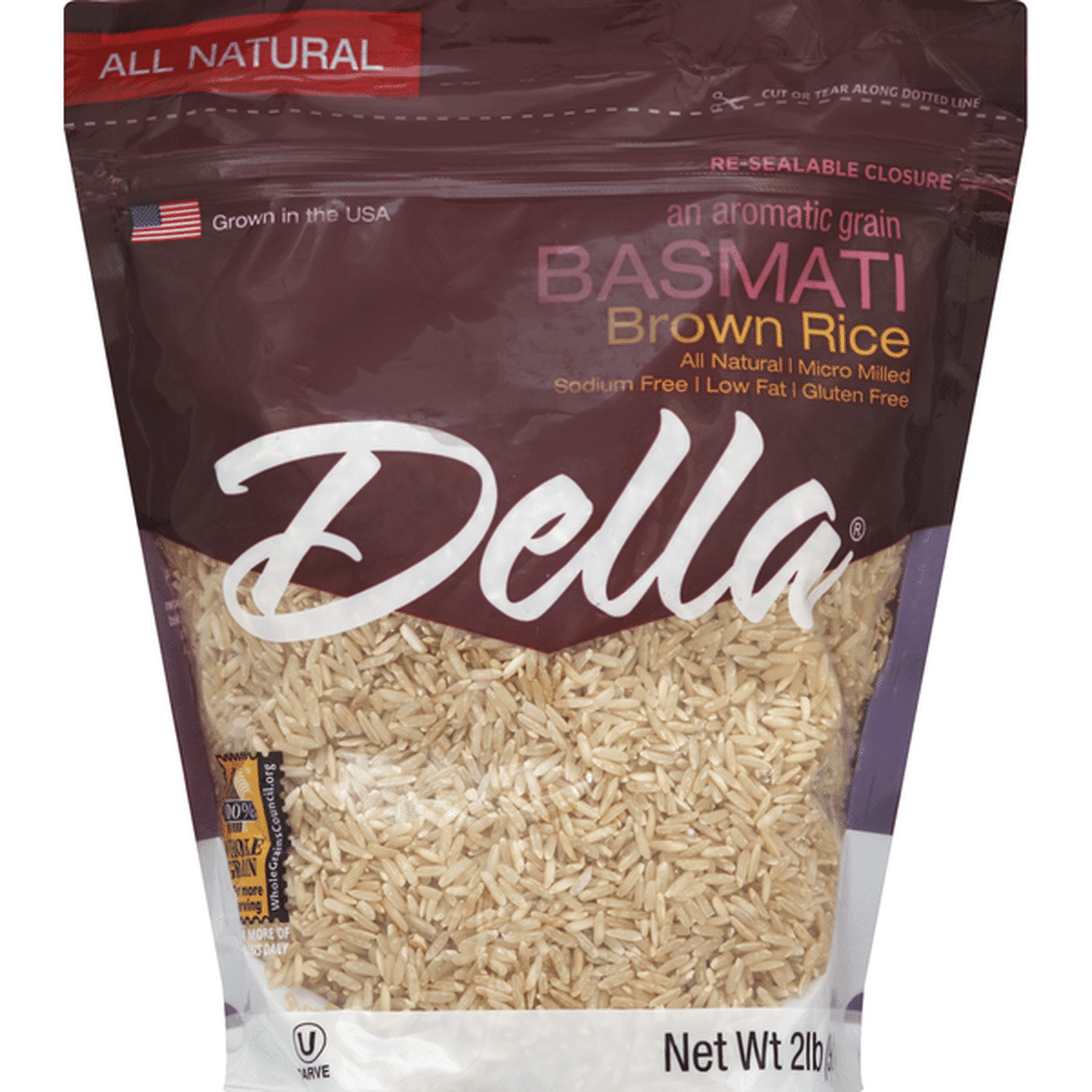 DEEP BROWN BASMATI RICE 2 LBS