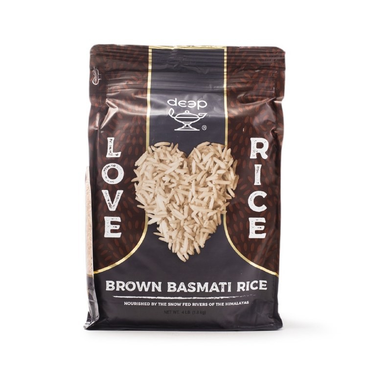 Deep Brown Basmati Rice 4 LBS