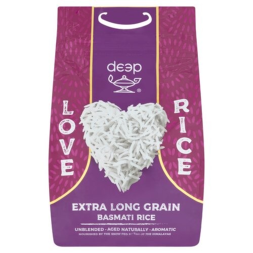 DEEP EXTRA LONG GRAIN BASMATI RICE 10 LBS