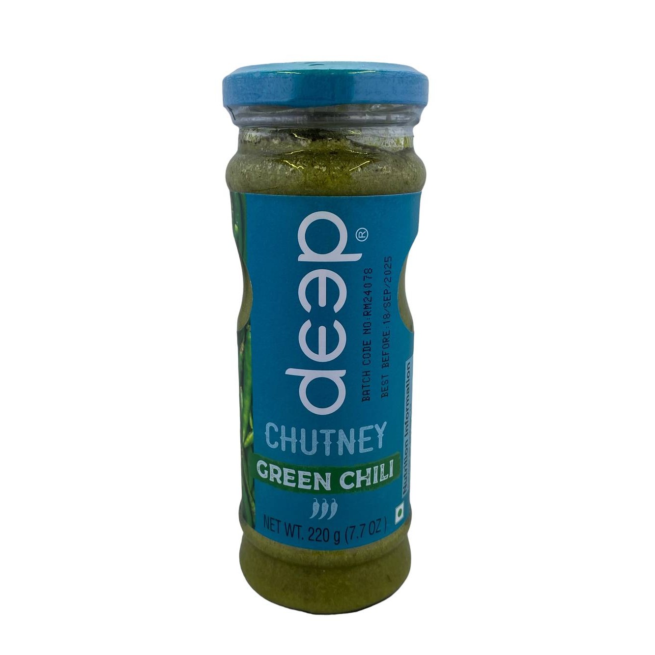 DEEP GREEN CHILLI 220 GM