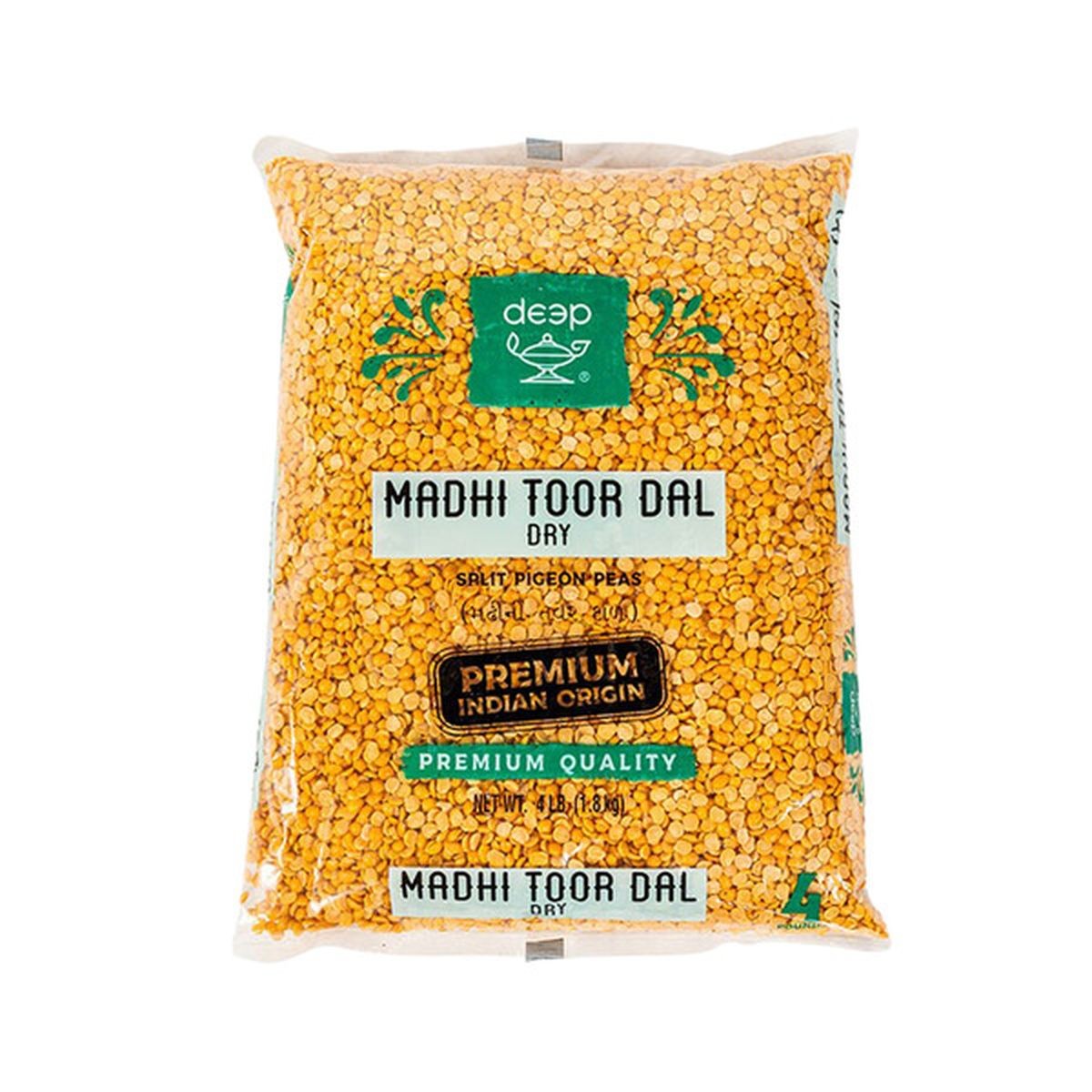 Deep Madhi Toor Dal Dry 4 LBS