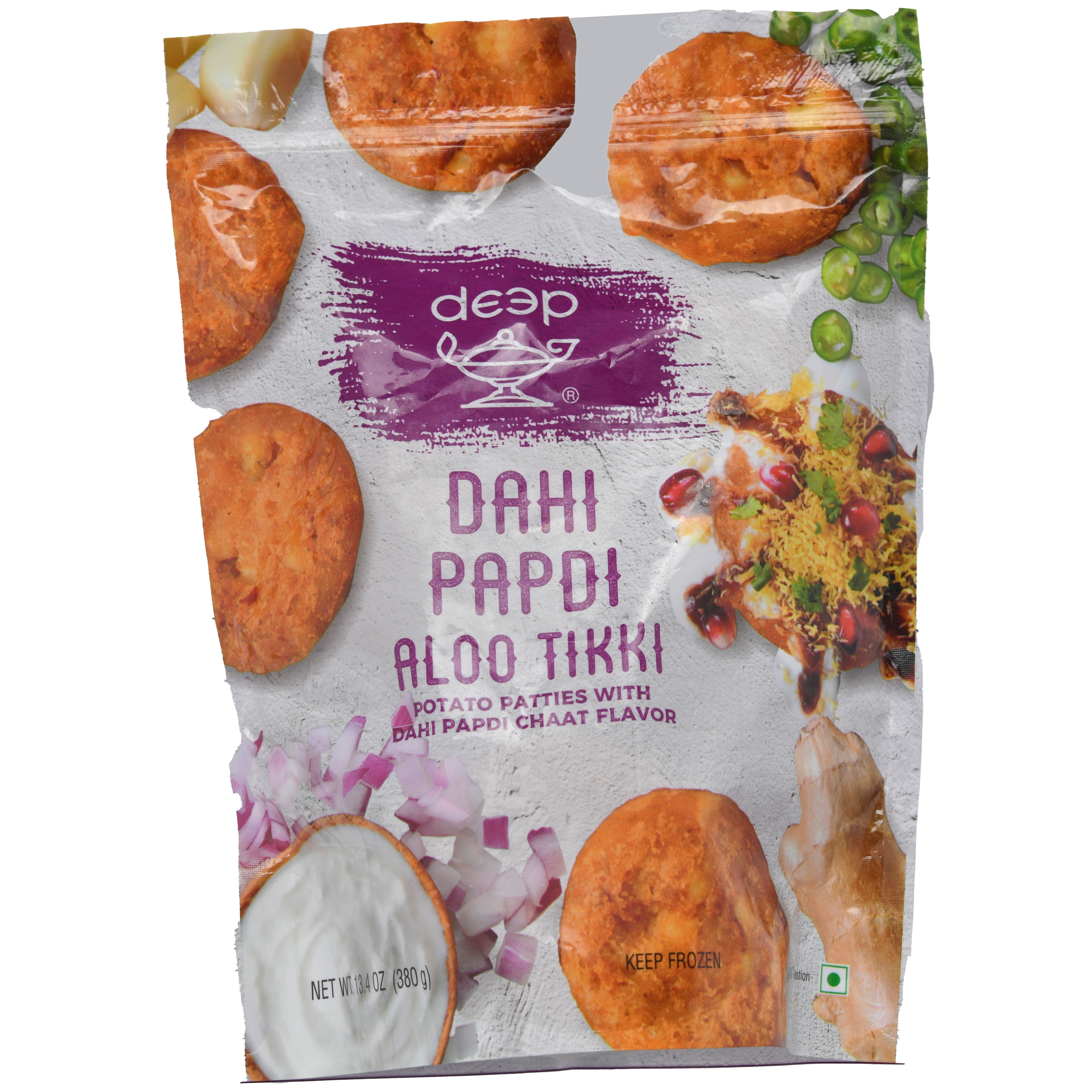 DEEP DAHI PAPDI ALOO TIKKI