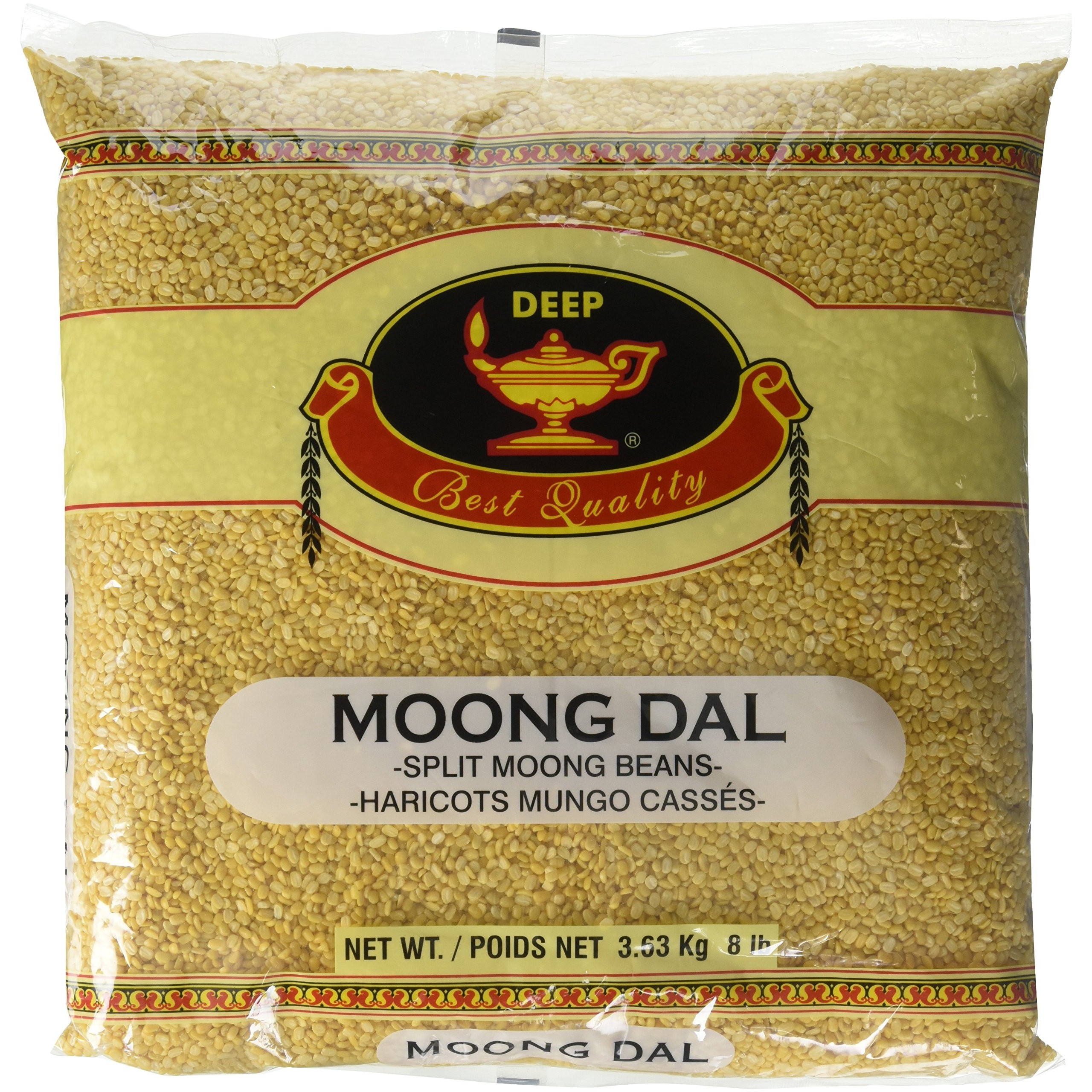 Deep Dals   Premium Moong Dal 8 LBS