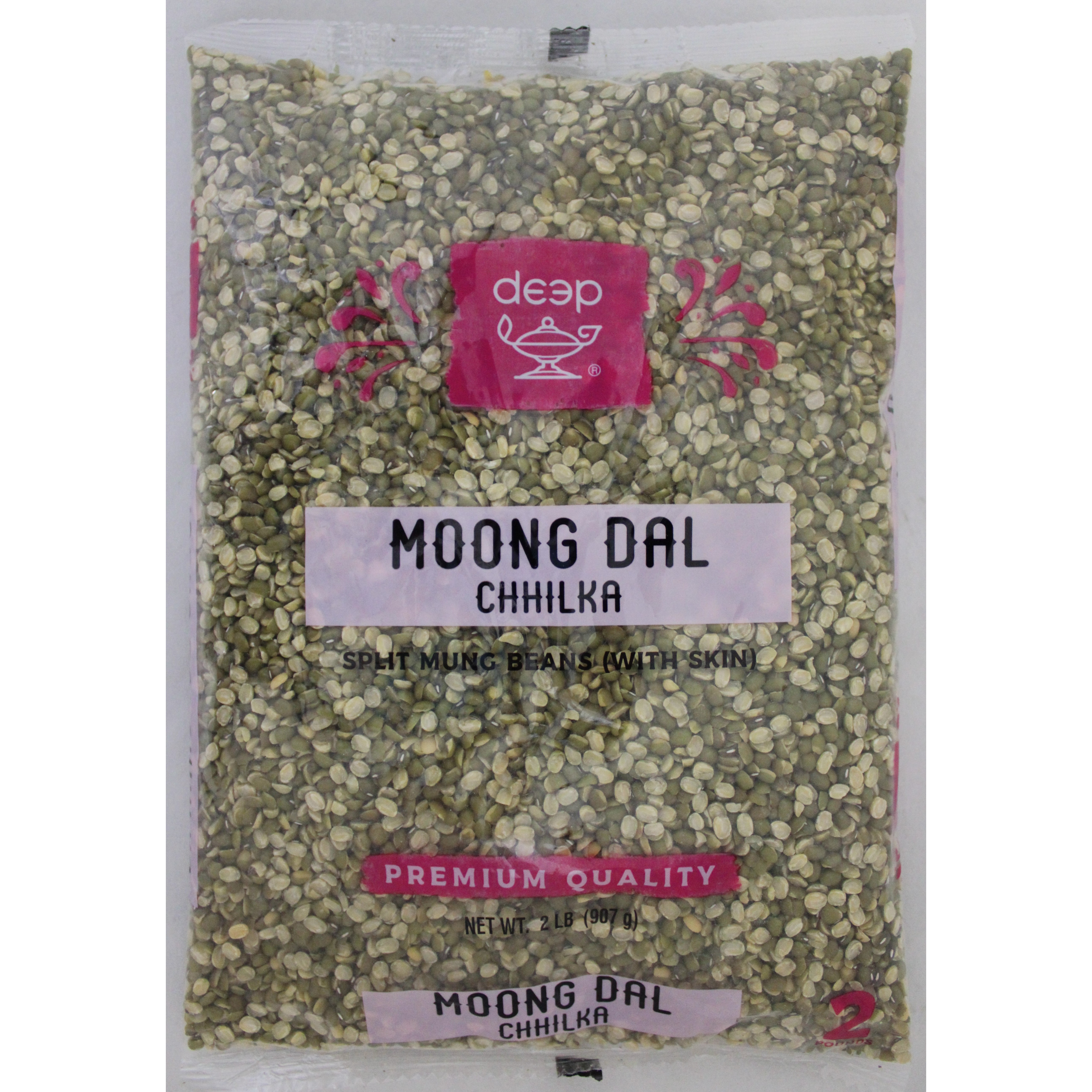 Deep Premium Moong Dal Chilka 2 LBS