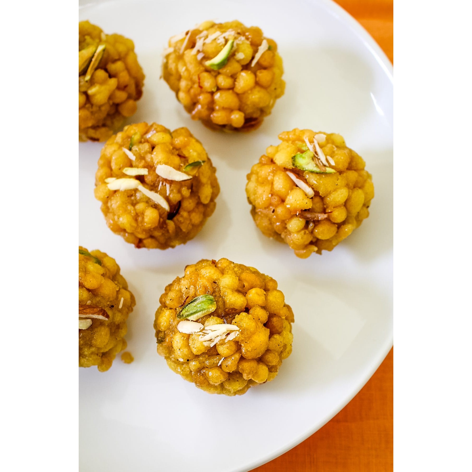 DEEP KESAR BOONDI LADOO  340 GM