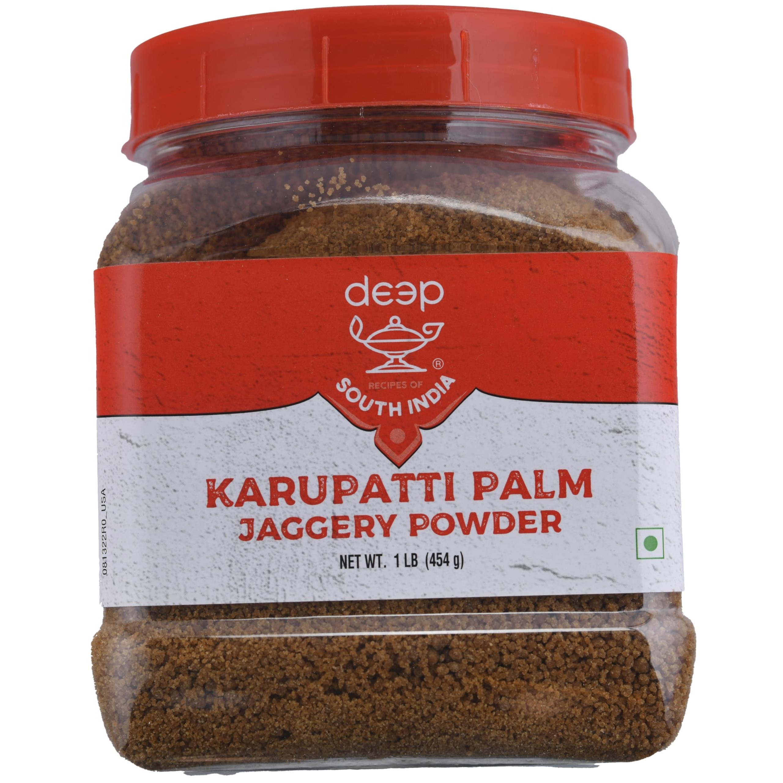 DEEP SOUTH INDIA KAUPATTI PALM JAGGERY POWDER 1 LBS