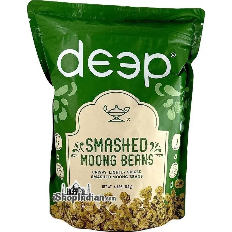 SMASHED MOONG BEANS DEEP 6.3 OZ