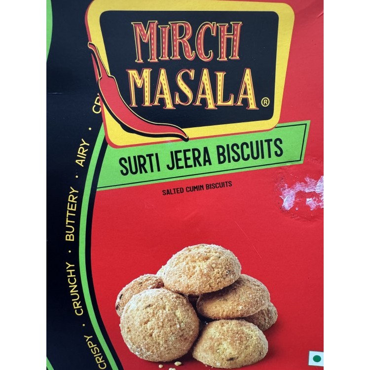 Mirch Masala Jeera Biscuits 1 EACH