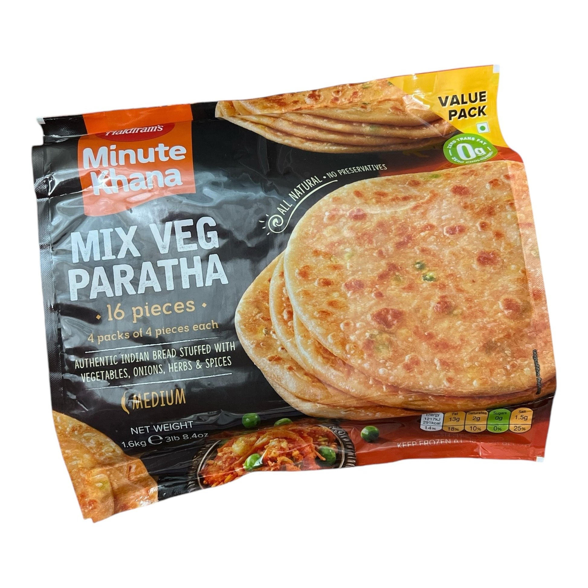 MIXED VEGETABLE PARATHA