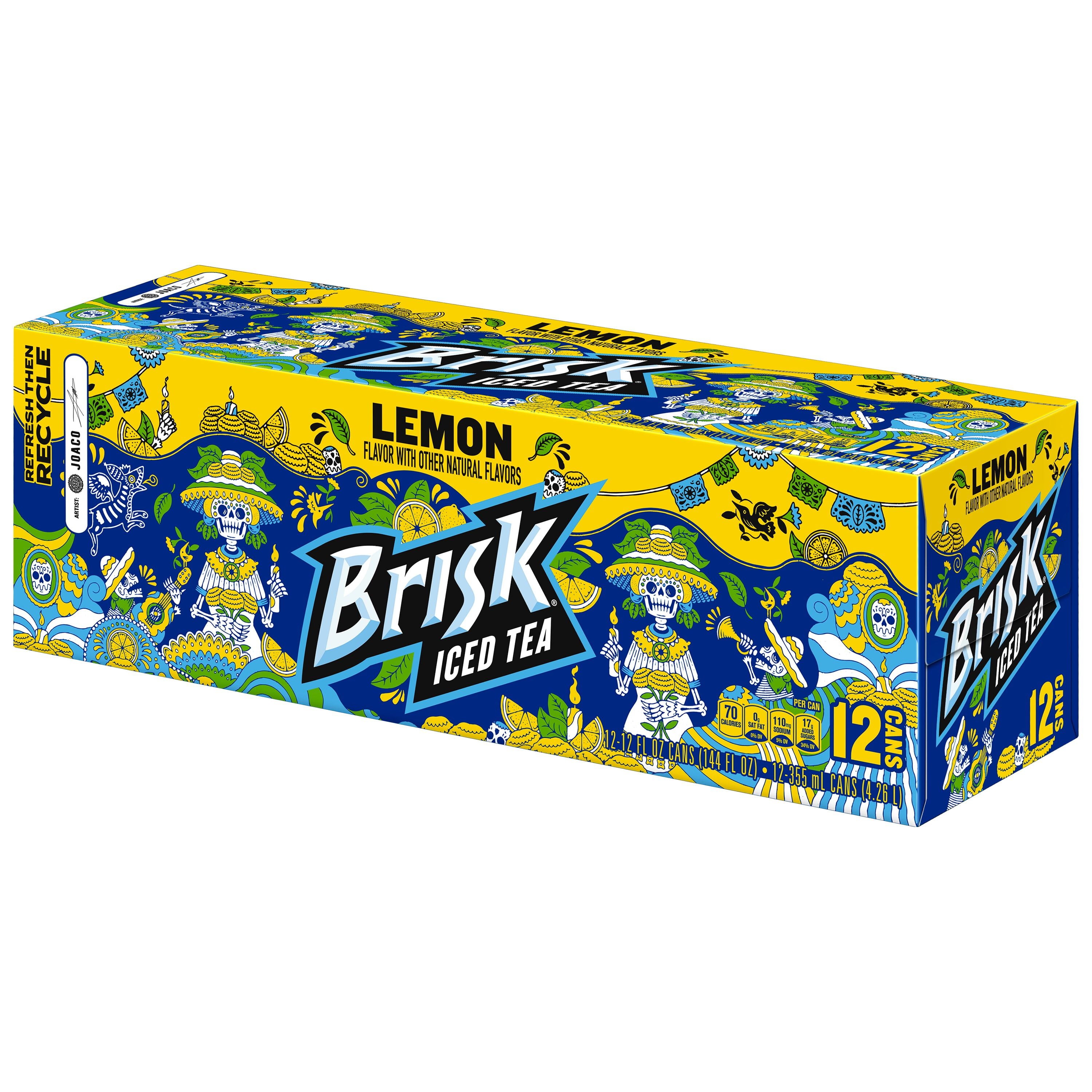 LIPTON BRISK LEMON TEA 12 COUNT