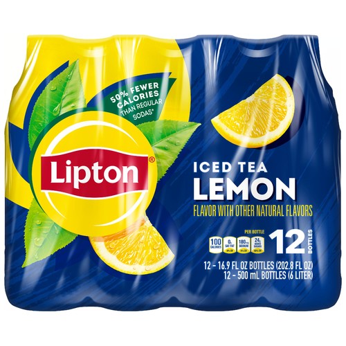 LIPTON ICED TEA WITH LEMON 12NRB 202.8 OZ