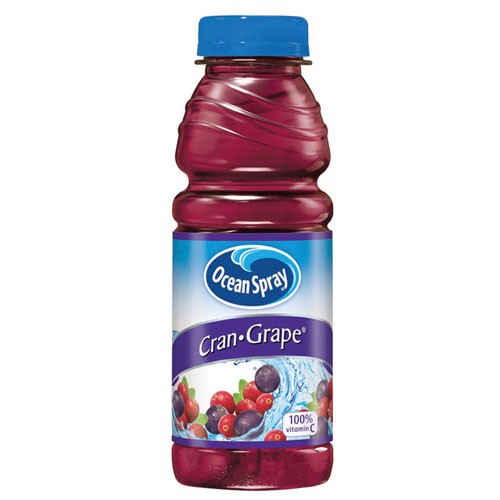 OCEAN SPRAY CRAN GRAPE JUICE 15.2 OZ
