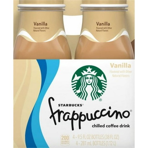 STARBUCKS FRAPPUCCINO VANILLA 4NRB 38 OZ