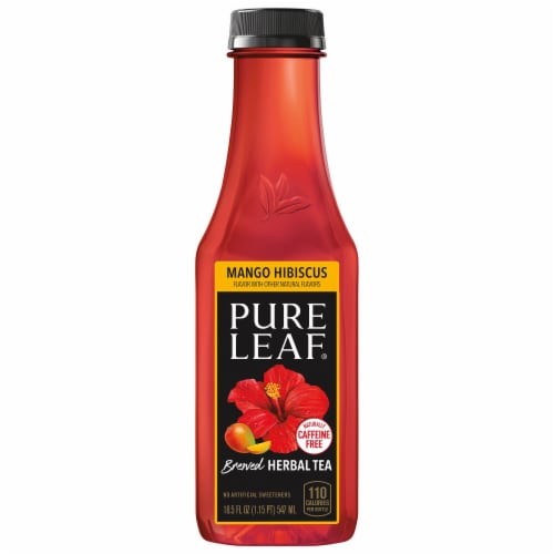 PURE LEAF MANGO HIBSCUS HERBAL TEA 18.5 OZ
