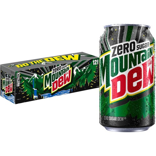 MOUNTAIN DEW ZERO 12PK 12OZ CANS 12 PACK