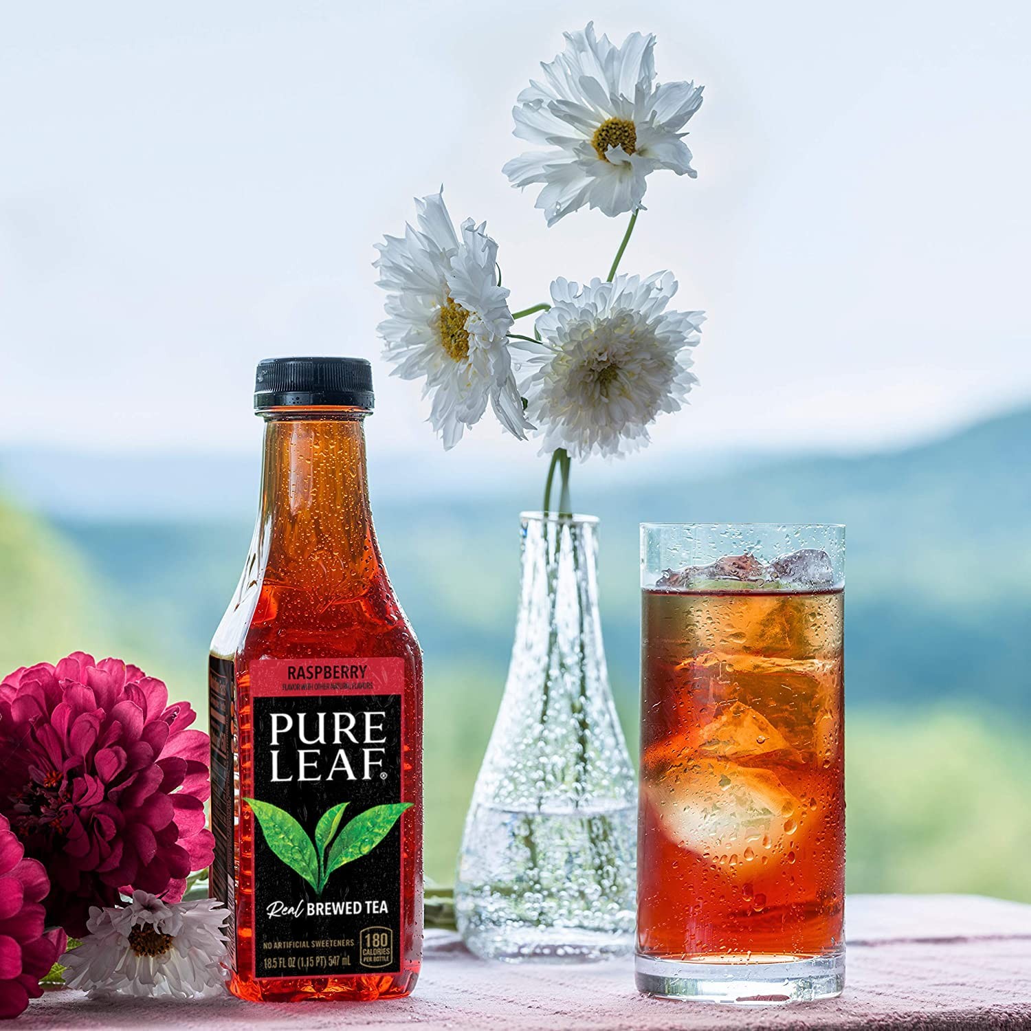 PURE LEAF BREWED TEA RASPBERRY 547 ML