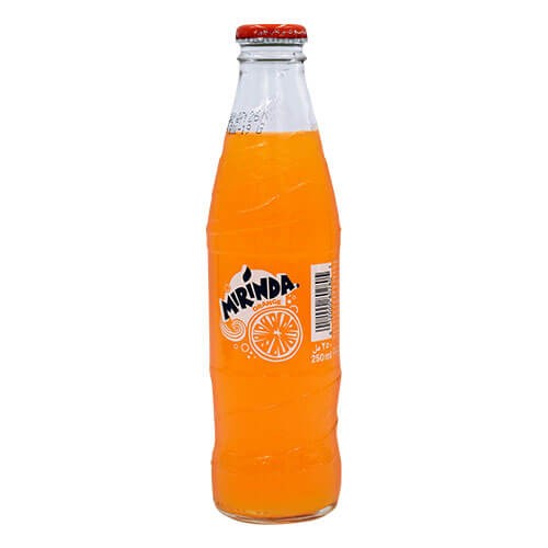 Mirinda Juicy Orange Glass 250 ML