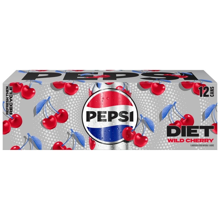 DIET PEPSI WILD CHERRY 12 PACK