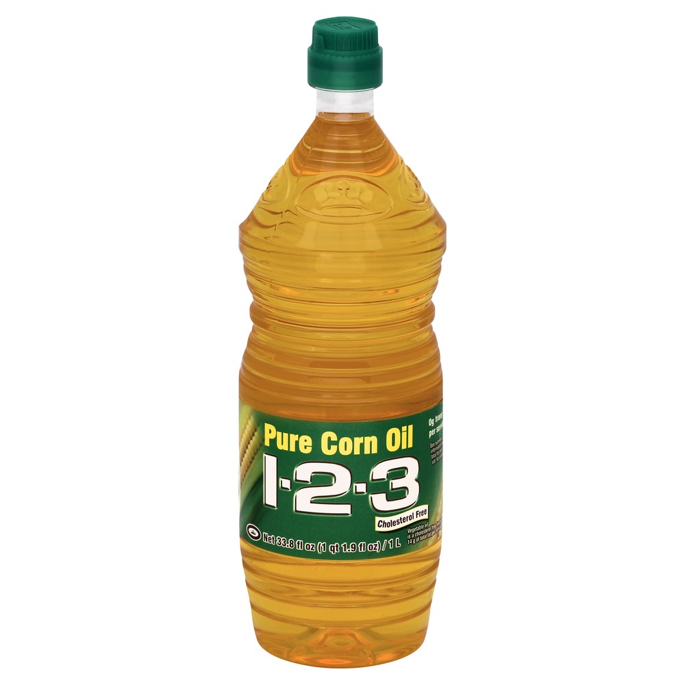 1 2 3 CORN OIL 1 LTR