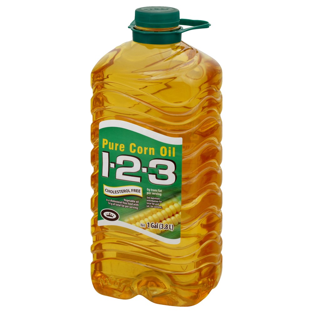 1 2 3 Corn Oil 128 OZ