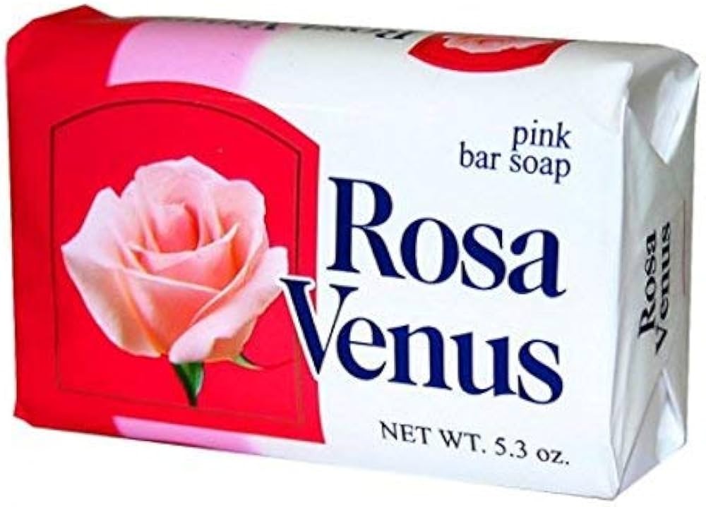 ROSA VENUS BAR SOAP PINK 150 GM