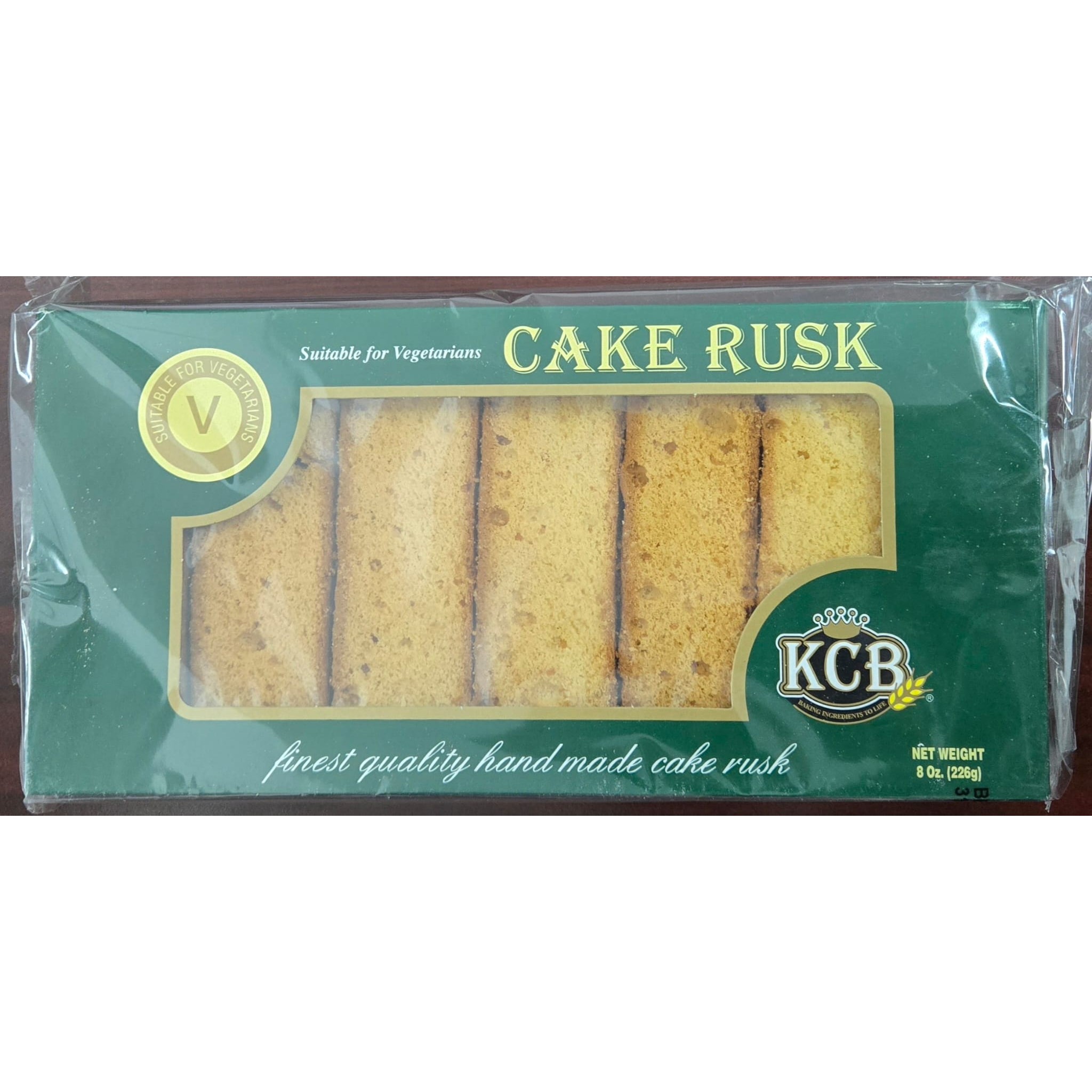 KCB Eggless Cake Rusk 8 OZ
