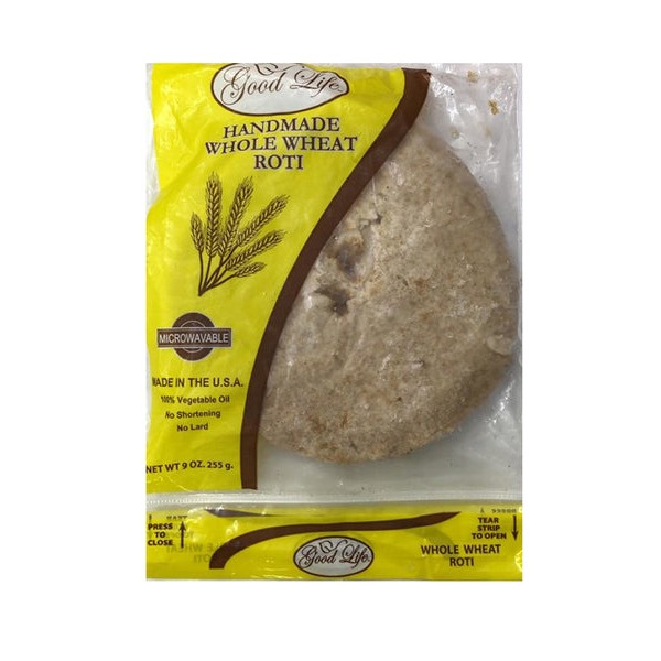 Good Life Handmade Whole Wheat Roti 6 PCS