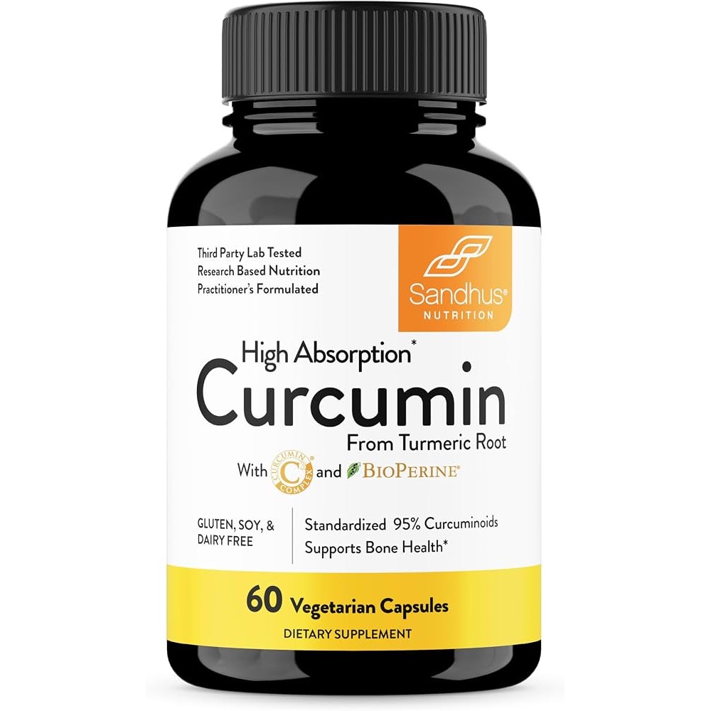 SANDHUS TURMERIC CAPS 60 Each