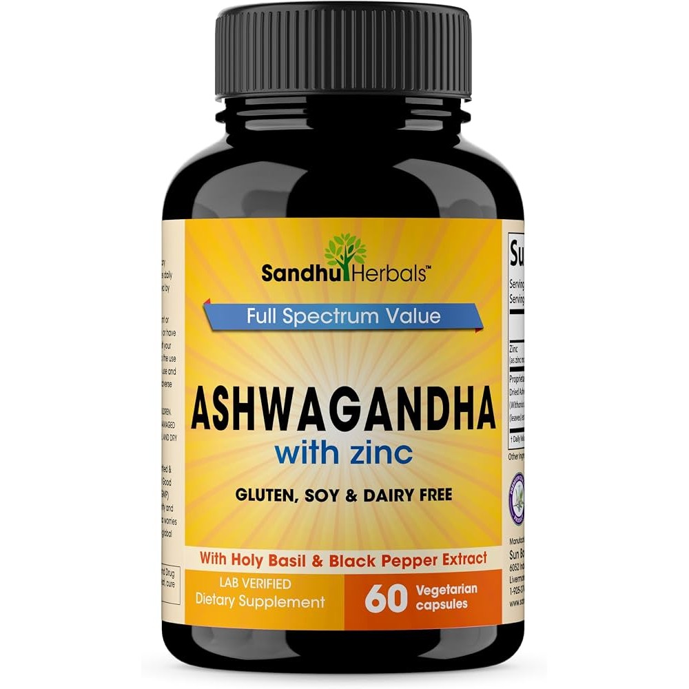 SANDHUS ASHWAGANDHA CAP 60 Each