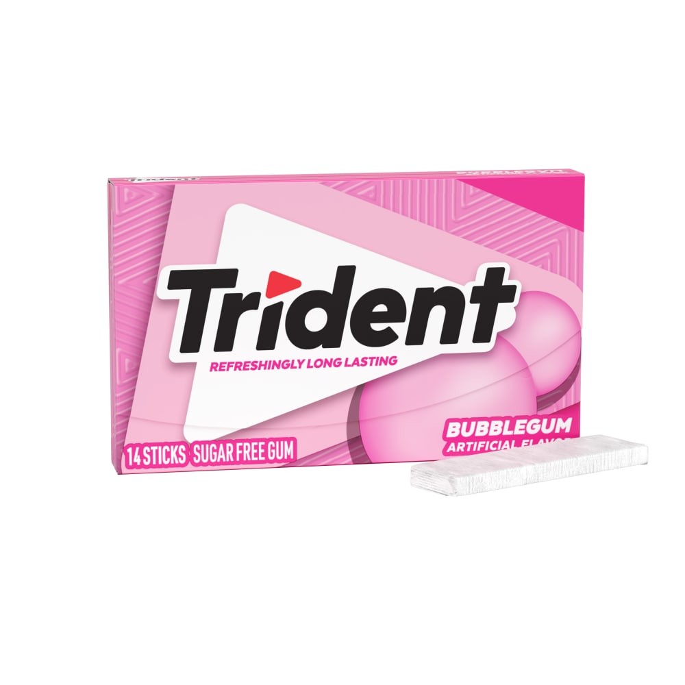TRIDENT BUBBLE GUM TWIST 14 COUNT