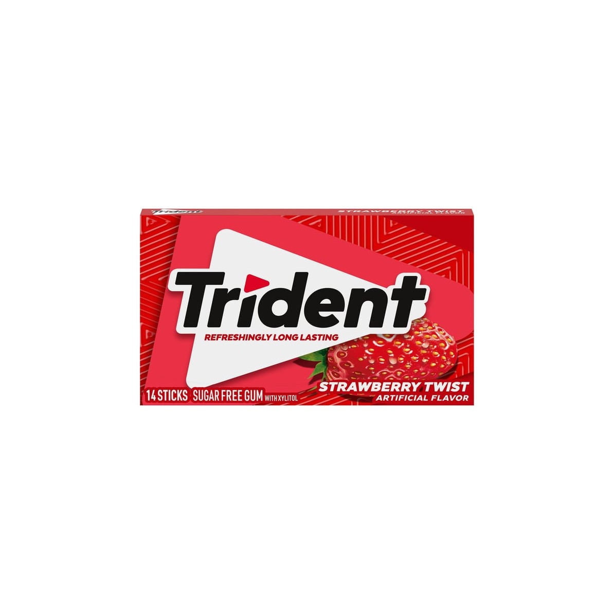 TRIDENT STRAWBERRY TWIST 14 PCS