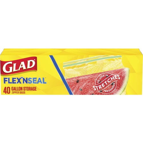 GLADLOCK GALLON STORAGE BAGS             40 COUNT