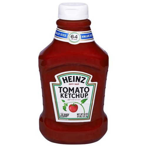 HEINZ KETCHUP SQUEEZ 64 OZ