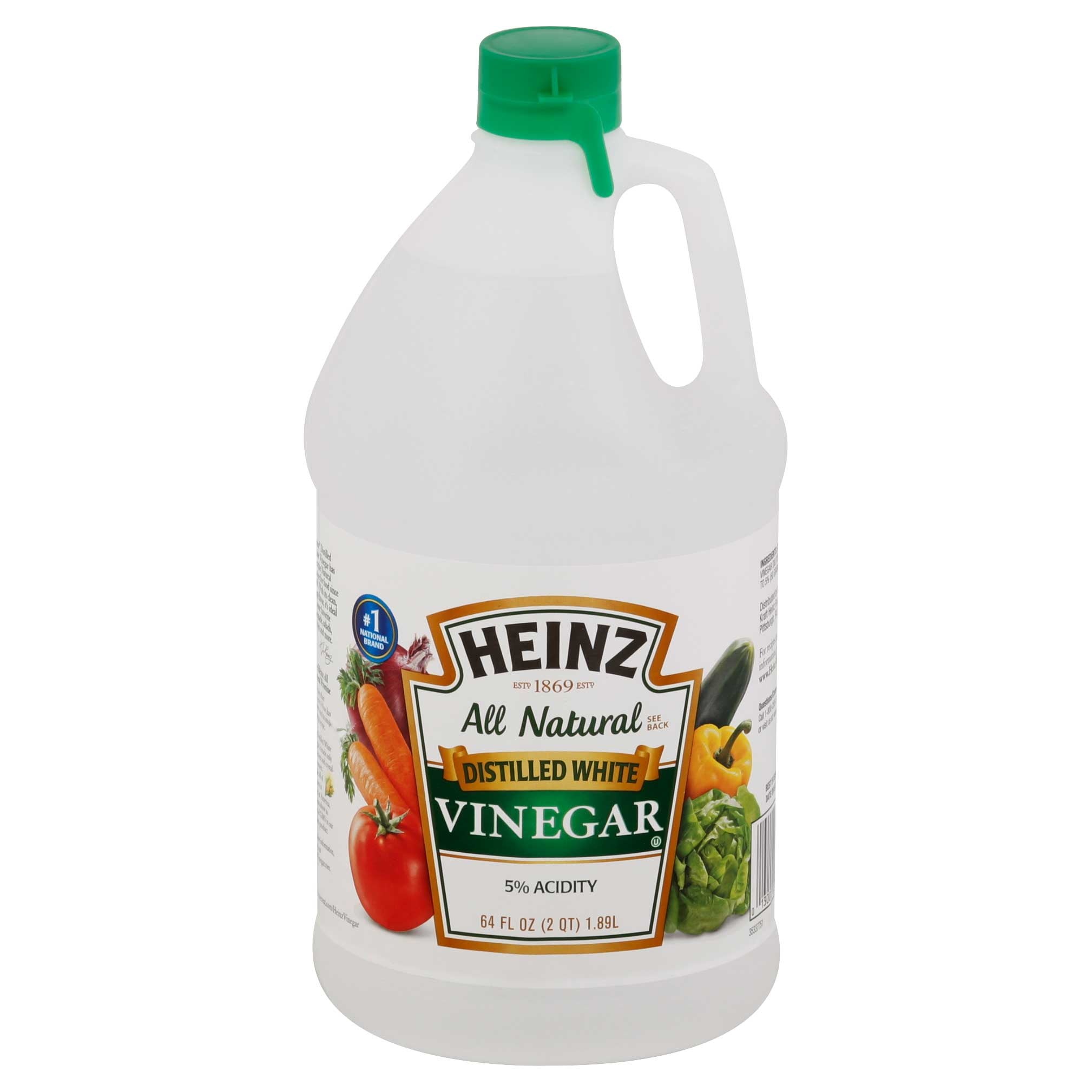 HEINZ DISTILLED WHITE VINEGAR 64 FLOZ