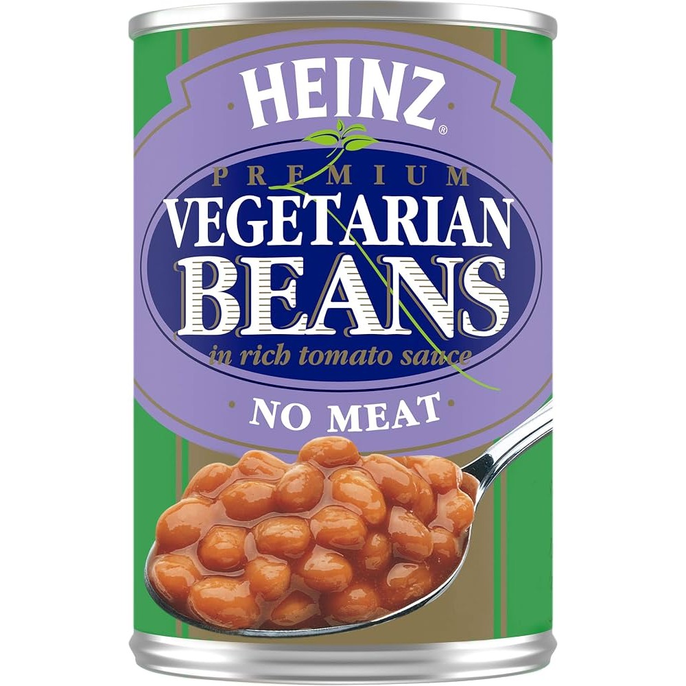 HEINZ NO MEAT VEGETARIAN BEANS 1 Lbs