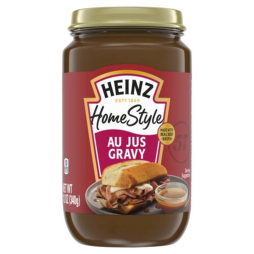 HEINZ AU JUS GRAVY 12 OZ