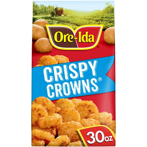 ORE IDA GOLDEN CRISPY CRWNS POTATOES     30 OZ